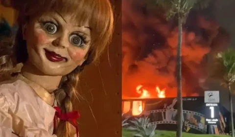 VÍDEO: Boneca Annabelle original é queimada em incêndio na Casa Warner