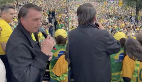 Bolsonaro denuncia que Lula e STF tiraram sua segurança e corre risco de vida