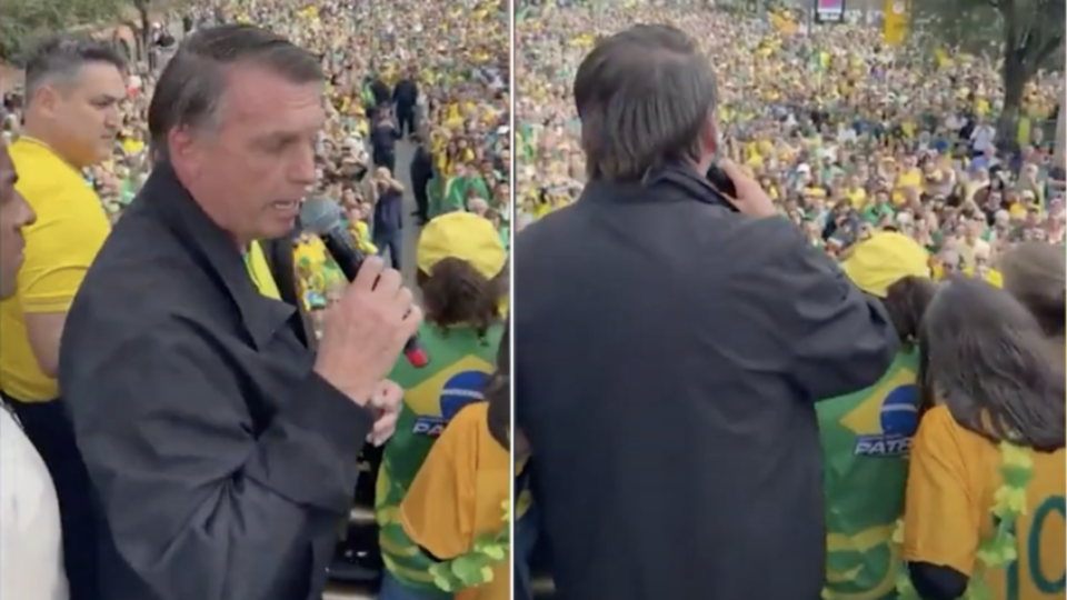 Bolsonaro denuncia que Lula e STF tiraram sua segurança e corre risco de vida