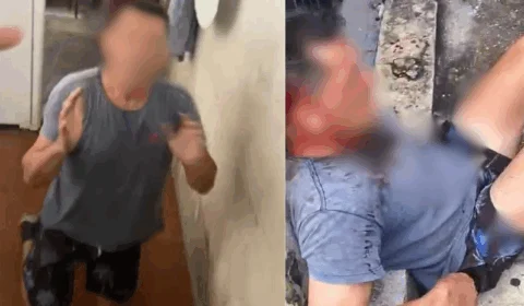 Vídeo: homem flagra eletricista aliciando menina de 5 anos no bairro Praça 14