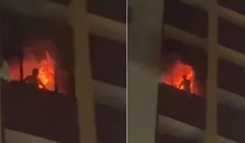Veja Vídeo: casal e cachorro morrem durante incêndio em hotel