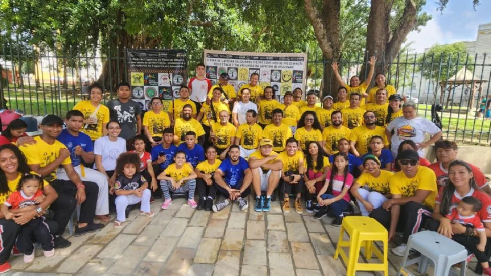 ‘Roda da Eduardo Ribeiro’ oferece capoeira e cultura afro-brasileira em Manaus