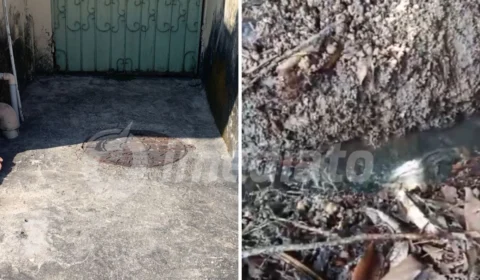 Bueiro transbordando causa prejuízos aos moradores do Bairro Florestal