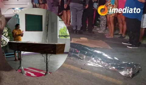 Dor e comoção marcam despedida de costureira morta após ser atropelada no bairro Petrópolis
