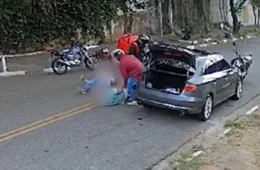 Após entregar tudo a ladrões, irmãos são obrigados a deitar na rua