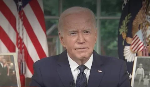 Joe Biden anuncia desistência da candidatura à reeleição