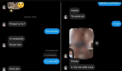 VEJA PRINTS: pastor manda foto de cueca para fiel e pede chamada de vídeo