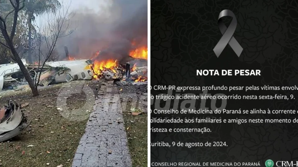 Conselho de Medicina confirma morte de 8 médicos em queda de avião em SP