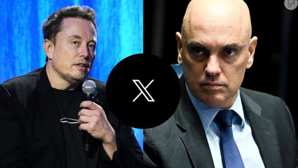 Alexandre de Moraes intima Elon Musk e ameaça tirar X do ar em 24h