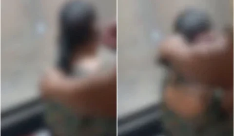 VEJA VÍDEO: marido corta cabelo e raspa sobrancelha de mulher durante crise de ciúmes