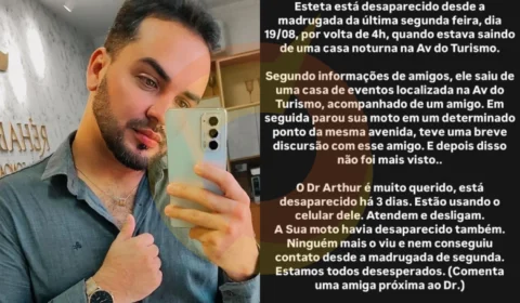 ‘Atendem o telefone e desligam’, dizem familiares de biomédico desaparecido em Manaus