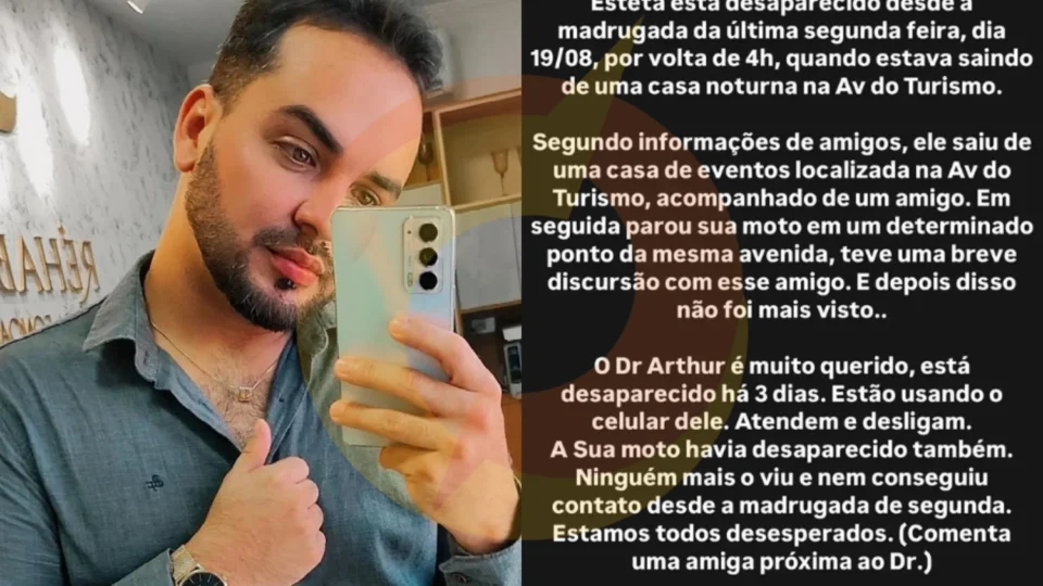 ‘Atendem o telefone e desligam’, dizem familiares de biomédico desaparecido em Manaus