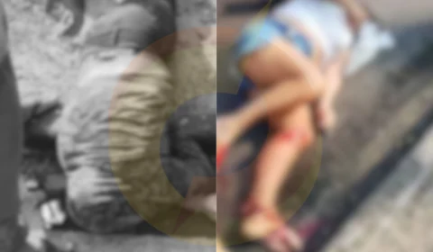 Vídeo: motorista avança sinal vermelho e atropela casal em motocicleta na ZL; Homem morreu no local