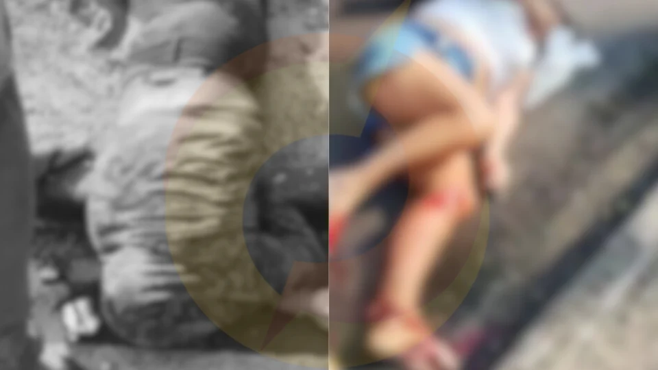 Vídeo: motorista avança sinal vermelho e atropela casal em motocicleta na ZL; Homem morreu no local