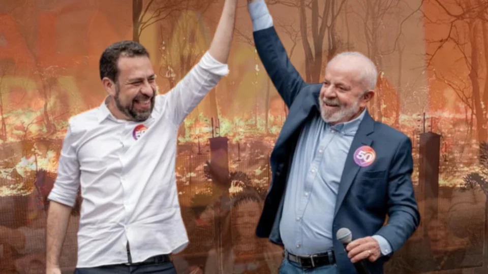 Lula pede votos para Boulos em comício enquanto famílias perdiam casas em incêndios em São Paulo