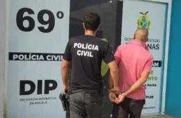 Polícia Civil e Militar do Amazonas prendem homem que tentou matar irmão a terçadas no interior