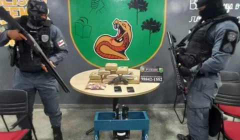 Homem é preso com 10kg de maconha, arma de fogo e munições no São José