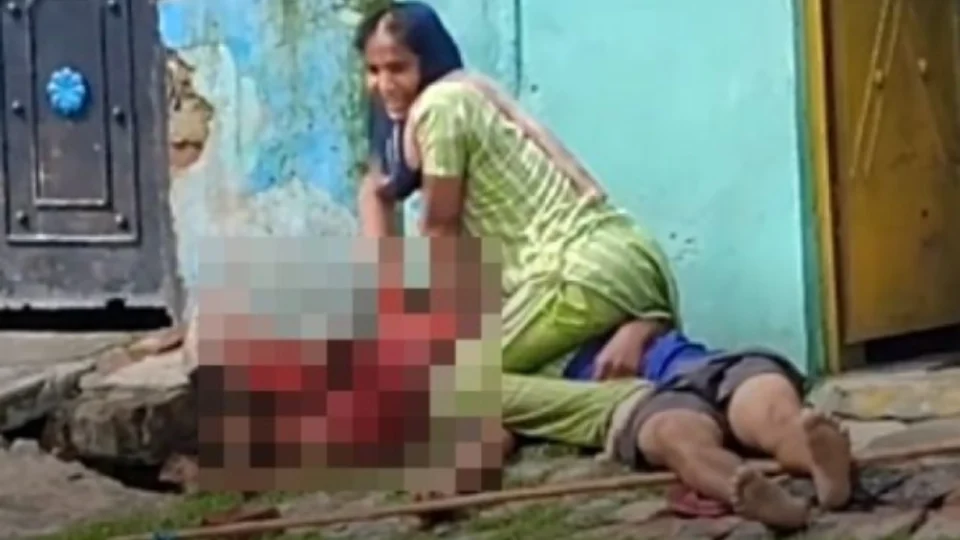 VEJA VÍDEO: mulher quebra cabeça do marido com tijolo e arranca cérebro dele durante briga