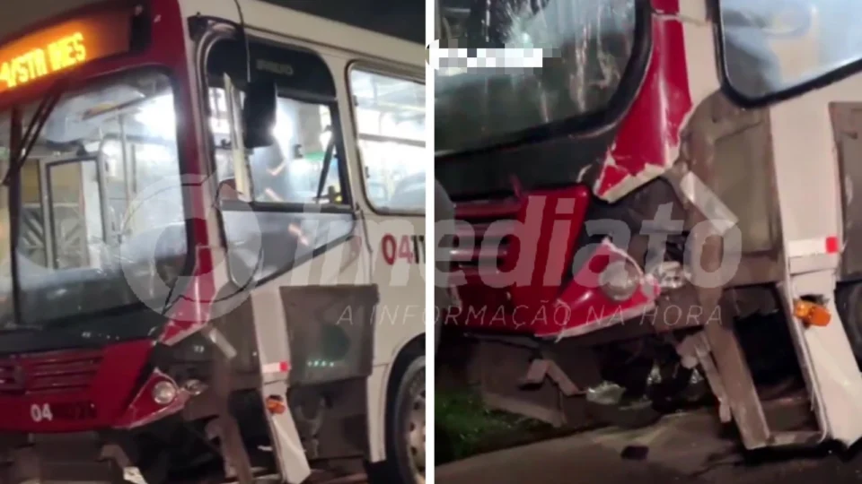 VÍDEO: ônibus desgovernado atropela motociclistas e deixa seis pessoas feridas em Manaus