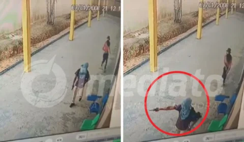 VEJA VÍDEO: bandidos roubam e apontam arma para alunos em escola no bairro Cidade de Deus