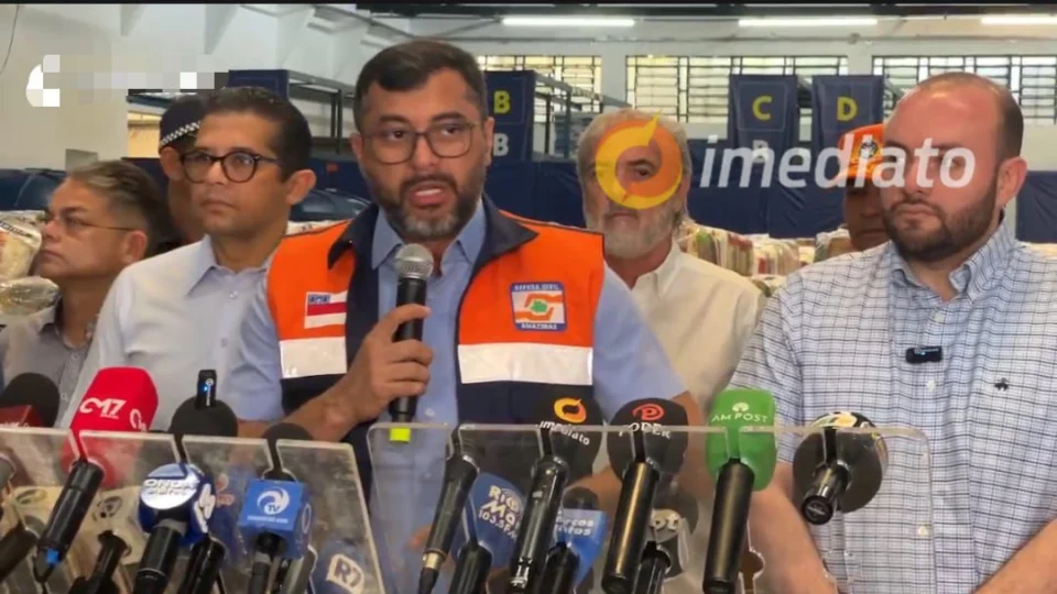 Wilson Lima acompanha preparação de ajuda humanitária para municípios afetados pela estiagem