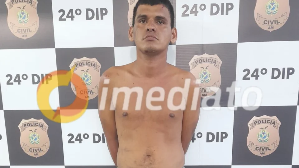 Homem é preso após assaltar posto de gasolina e render funcionárias em Manaus