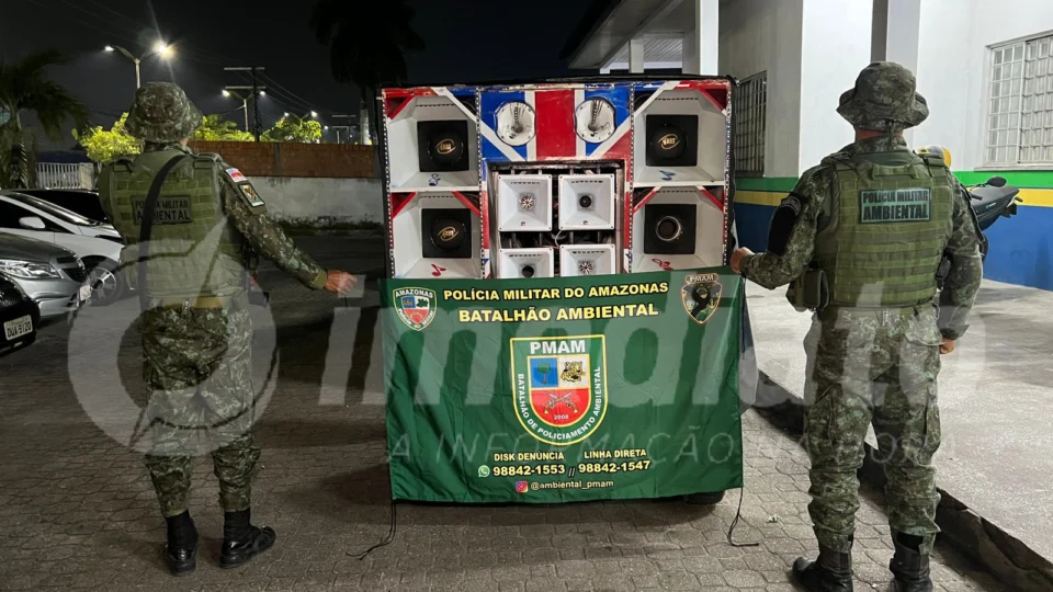 Homem é detido por poluição sonora com ‘paredão de som’ no bairro Colônia Terra Nova