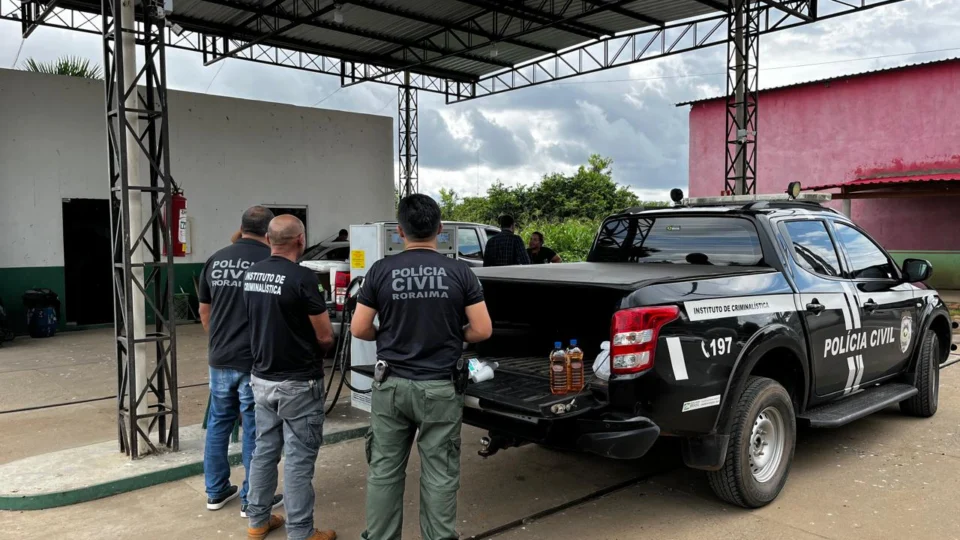 PC auxilia fiscais da Agência Nacional do Petróleo em interdição de Posto de combustível em Roraima