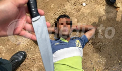 Venezuelano embriagado é preso após ameaçar homem com faca em Boa Vista