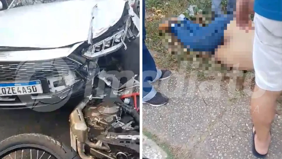 Motociclista morre ao colidir com carro na Avenida do Turismo