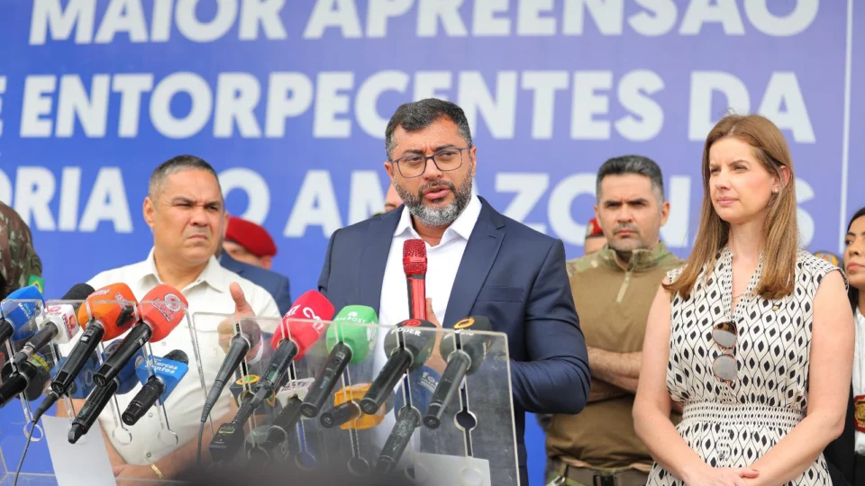 Wilson Lima aponta avanços no combate ao tráfico de drogas com a maior apreensão de entorpecentes já feita no Amazonas