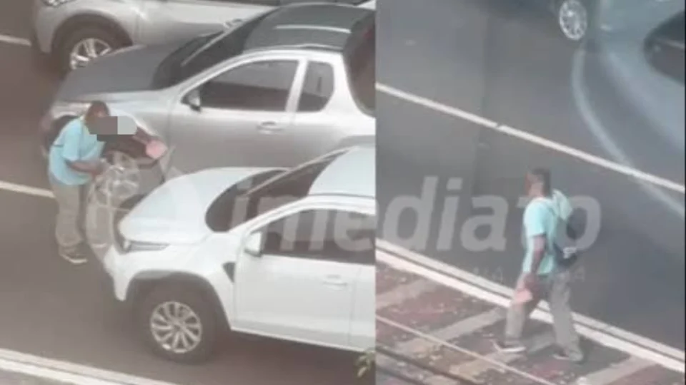 VEJA VÍDEO: homem simula ‘deficiência’ para ganhar dinheiro em avenida de Manaus