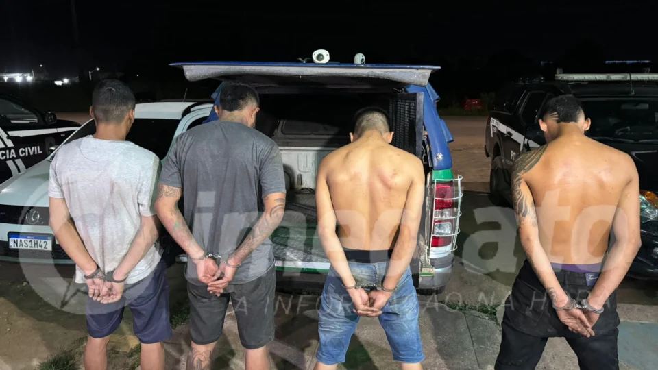Polícia desarticula quadrilha de roubo com arma de fogo em Roraima