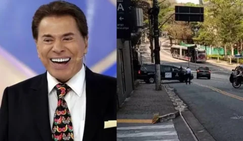Corpo de Silvio Santos deixa hospital em São Paulo escoltado