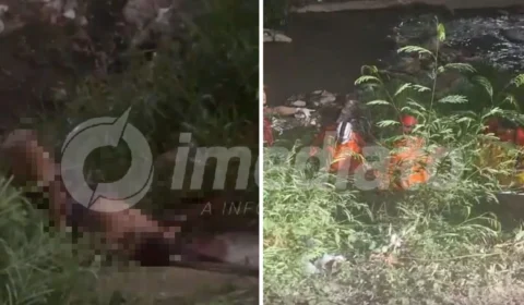 VEJA VÍDEOS: homem é jogado em igarapé após ser espancado no bairro Alvorada