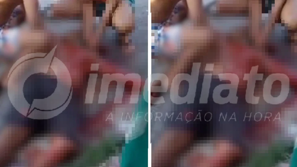 VEJA VÍDEO: mulher tenta matar homem com facadas no pescoço no Monte das Oliveiras