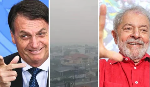 Bolsonaro tira onda com Lula e diz que fumaça voltou após 1 ano em Manaus