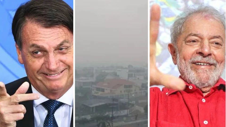 Bolsonaro tira onda com Lula e diz que fumaça voltou após 1 ano em Manaus
