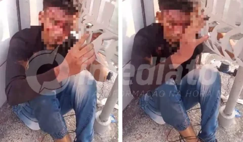 VEJA VÍDEO: suposto assaltante é espancado após tentar roubar no bairro Jorge Teixeira