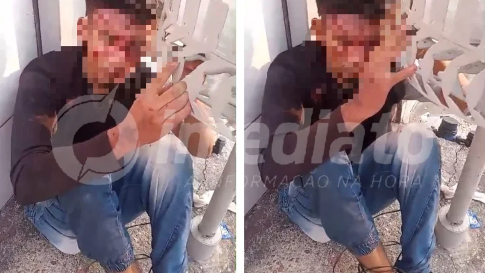 VEJA VÍDEO: suposto assaltante é espancado após tentar roubar no bairro Jorge Teixeira
