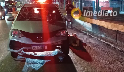 Homem é linchado na avenida Autaz Mirim após supostamente atropelar motociclista