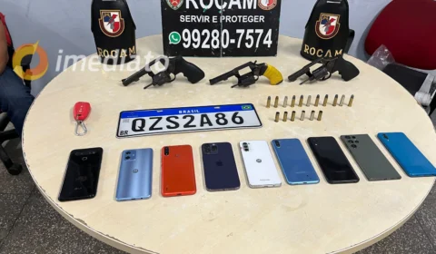 Homem é preso e outros dois morrem após trocar tiros com a Rocam na Cidade Nova