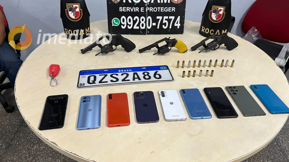 Homem é preso e outros dois morrem após trocar tiros com a Rocam na Cidade Nova