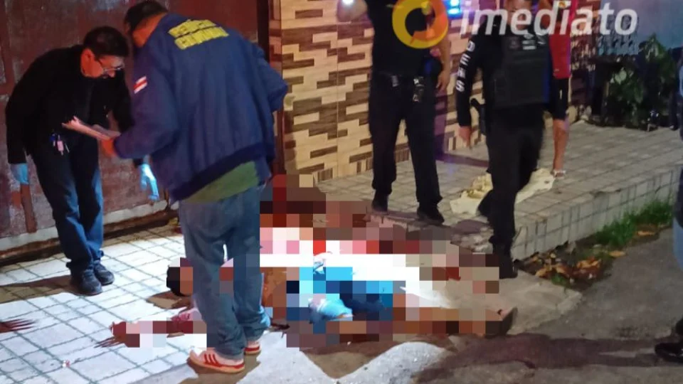Homem é morto a tiros enquanto bebia com familiares no bairro Cidade de Deus