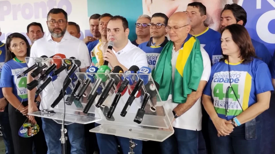 União Brasil demonstra força em Manaus com lançamento da candidatura de Roberto Cidade
