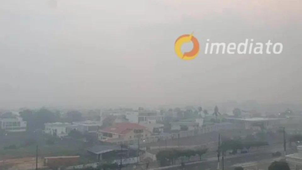 FUMAÇA: qualidade do ar amanhece perigosa para a população nesta terça-feira (27)