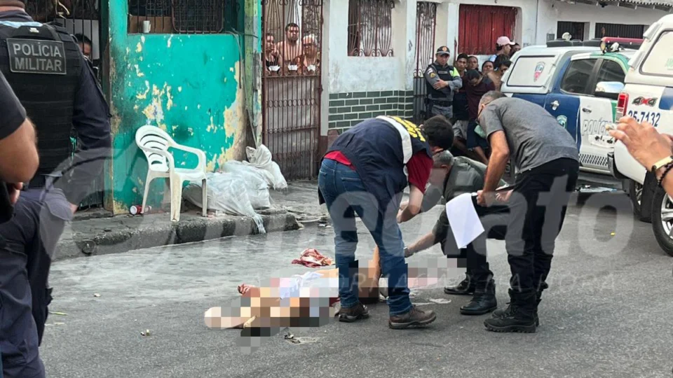 VEJA VÍDEO: criminosos matam homem a tiros no bairro São José 2