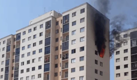 Casal e bebê morrem ao pular do 7º andar para fugir de incêndio