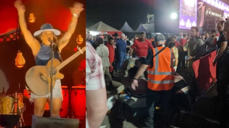 VEJA VÍDEO: homem é morto a tiros durante show de Lauana Prado em rodeio