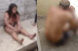 IMAGENS FORTES: mulher grita de desespero após explosão de gás que vitimou duas pessoas